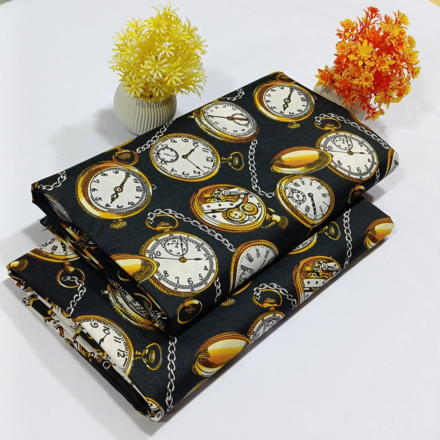 2 Piece Digital Printed Suit for Women – Micro Polo Cotton Shirt & Trouser Brands Squad