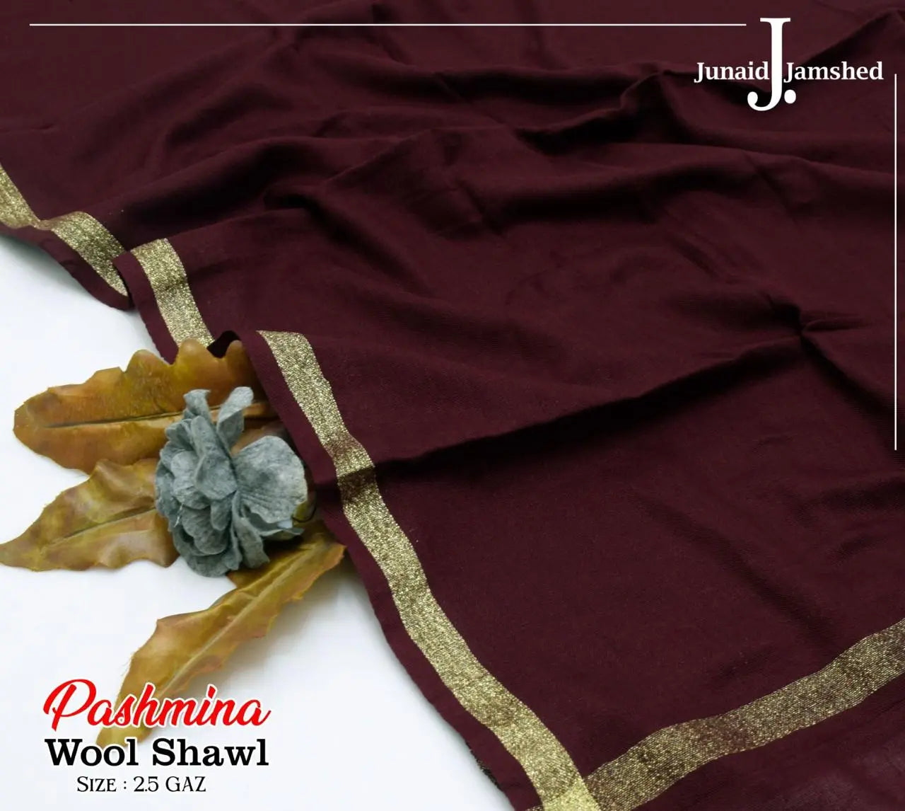 Lightweight Pashmina Wool Shawl for Women – Winter Collection Brands Squad