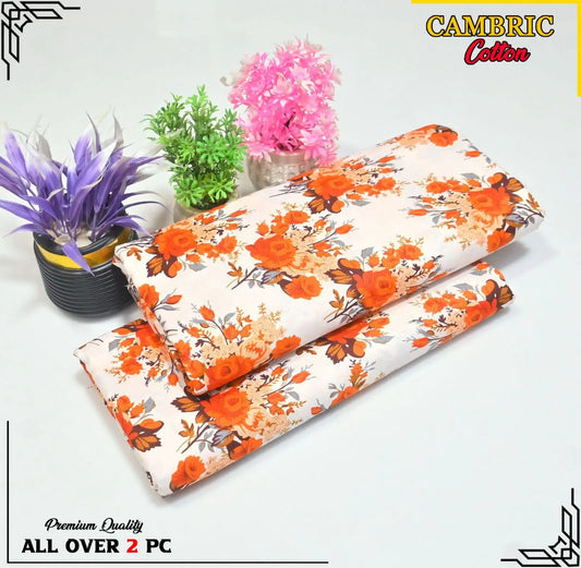 2 Piece Digital Printed Suit for Women – Micro Polo Cotton Shirt & Trouser Brands Squad