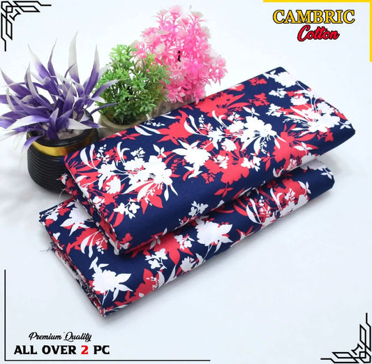 2 Piece Digital Printed Suit for Women – Micro Polo Cotton Shirt & Trouser Brands Squad