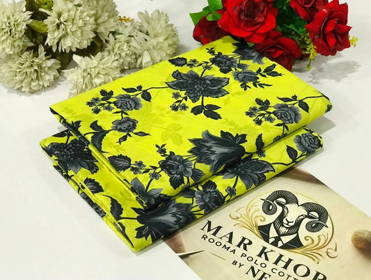 2 Piece Digital Printed Suit for Women – Micro Polo Cotton Shirt & Trouser Brands Squad